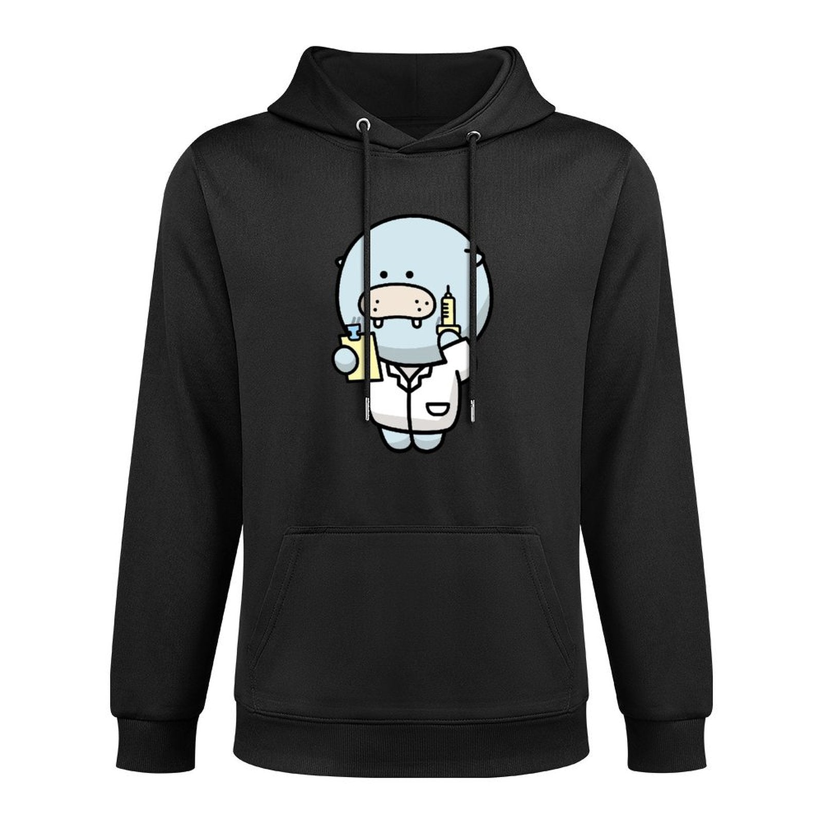 Daily Smooth Feel Front Graphic Hoodies